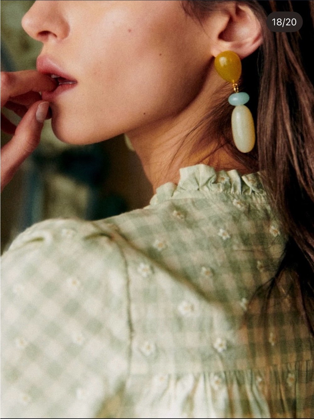 SHENALI SHIRT size 4. In pattern sun embroidered - Picture 5 of 8